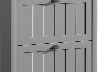 Schuhschrank Fach Kommode Holz Massive Möbel Schuhregal Regal Garderobe neu